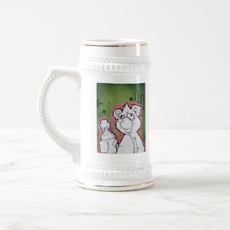40OZビールくまStien ビールジョッキ
