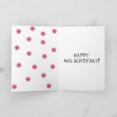 40rtyダークカードで素晴らしい カード (内部)