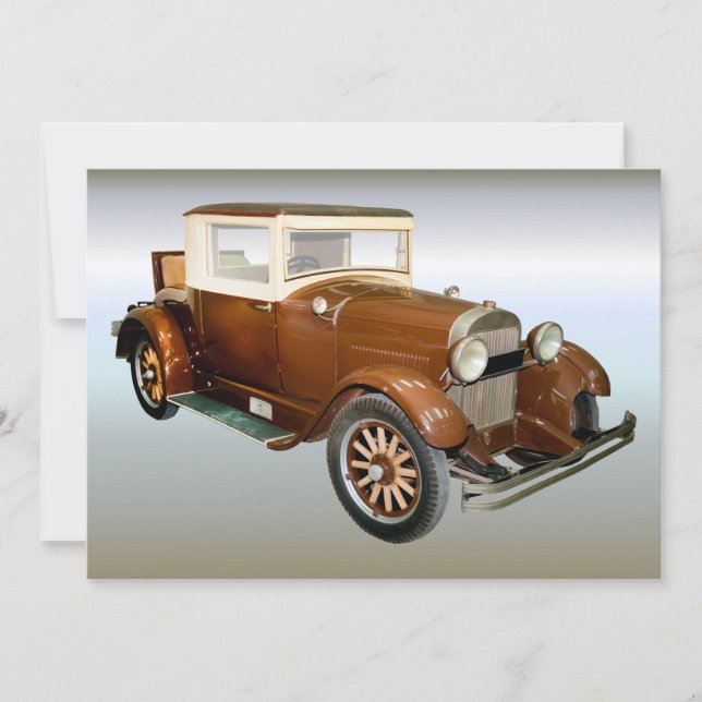 40sヴィンテージ自動車 – 輸送 (正面)