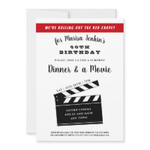 40thまたは任意の誕生日サプライズ映画テーマおもしろい