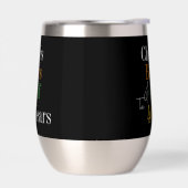 40thバースデーゴルフ応援ビーズブラック金ゴールドパーティー (左面)