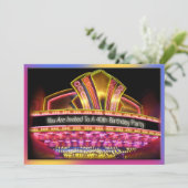 40thバースデーマーキス招待状 招待状 (スタンド正面)