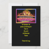 40thバースデーマーキス招待状 招待状 (裏面)