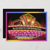 40thバースデーマーキス招待状 招待状 (正面/裏面)