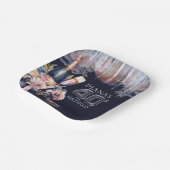 40th大人誕生日シャンパンヒール ペーパープレート (傾斜あり)