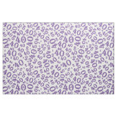 40th誕生日の紫/白の乱数パターン ファブリック (ファットクウォーター)