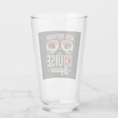 40th誕生日クルーズスクワッドファミリーマッチングDK タンブラーグラス (裏面)