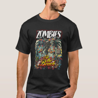 40th誕生日ハワイアンゾンビパーティーゾンビアロハG Tシャツ