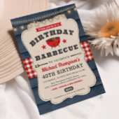 40th誕生日バーベキューSUMMERバーベキューパーティー 招待状