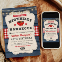 40th誕生日バーベキューSUMMERバーベキューパーティー