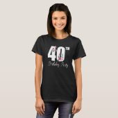 40th誕生日パーティー40th誕生日パーティー1982 tシャツ (正面フル)