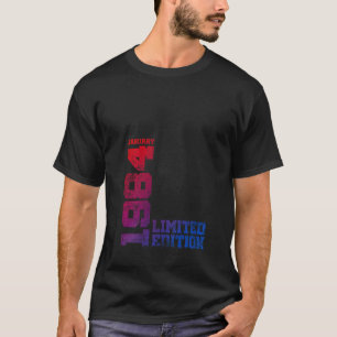 40th誕生日ヴィンテージ1984年1月40年メンズウォム tシャツ