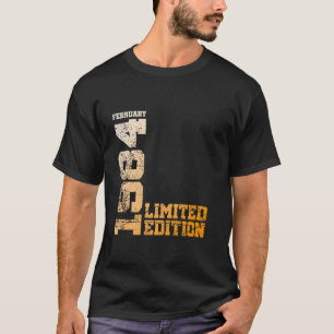 40th誕生日ヴィンテージ1984年2月40年の男性を見る tシャツ
