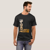 40th誕生日ヴィンテージ1984年2月40年の男性を見る tシャツ (正面フル)