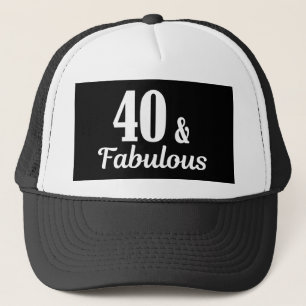 40th誕生日40と素晴らしい キャップ