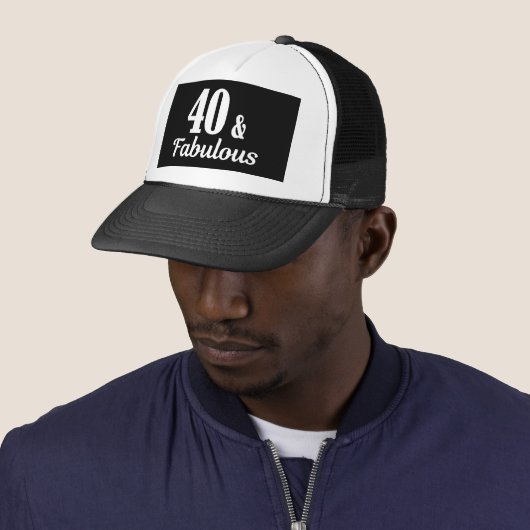 40th誕生日40と素晴らしい キャップ (インサイチュ)