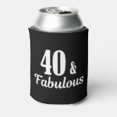 40th誕生日40と素晴らしい 缶クーラー (缶裏面)