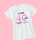 40th誕生日Tシャツ – 40と素晴らしい Tシャツ