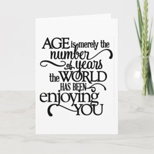 **40TH**特別な人*カード用誕生日 カード (正面)