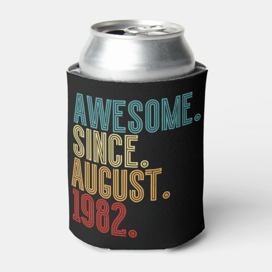 40th Birthday 缶クーラー (缶正面)