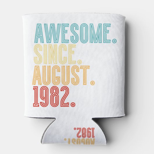 40th Birthday 缶クーラー (裏面)