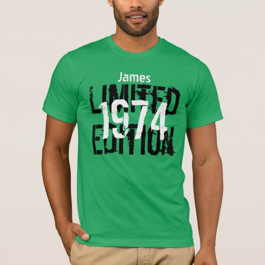 40th Birthday 1974限定版カスタムV05 Tシャツ (正面)