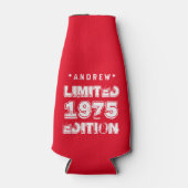 40th Birthday 1975限定版カスタムA01 RED ボトルクーラー (正面)