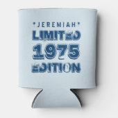 40th Birthday 1975限定版カスタムE27 BLUE 缶クーラー (正面)