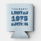 40th Birthday 1975限定版カスタムE27 BLUE 缶クーラー (裏面)