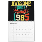 40th Birthday Calendar カレンダー (2月 2026)