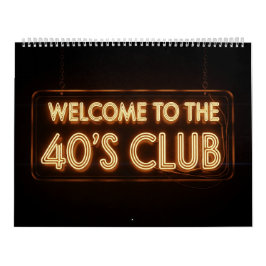 40th Birthday Calendar カレンダー