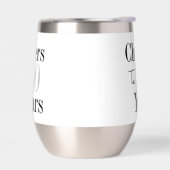 40th Birthday Cheers Minimal Birthday Party Favor (左面)