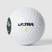 40th Birthday Golf 40th Birthday Gift Golfing ゴルフボール (ロゴ)