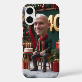 40th Birthday iPhone 16ケース – マイルストーンスタイリッシュ