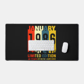 40th Birthday - Limited Edition デスクマット (キーボード&マウス)