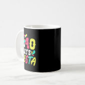 40th Birthday Mexican Party I'm 40 Let's Fiesta  コーヒーマグカップ (正面左)