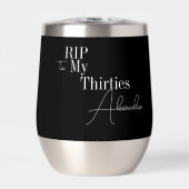 40th Birthday Party RIP 30s Black and White (正面)