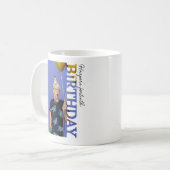 40th Birthday Photo college Party コーヒーマグカップ (正面左)