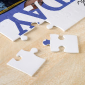 40th Birthday Photo college Party  ジグソーパズル (側面)