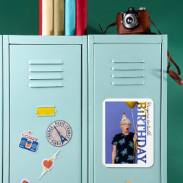 40th Birthday Photo college Party  マグネット