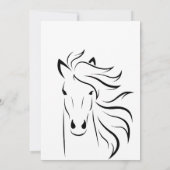 40th Birthday Rustic Barn Door Western  招待状 (裏面)