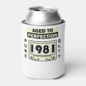 40th Birthday Shirt - 1981カセット 缶クーラー (缶正面)
