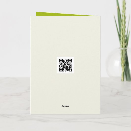 40th Birthday Sloth Humor カード (裏面)