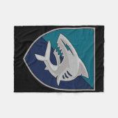 40th Coastal Defense Brigade (ukraine) V2 Ukrainia フリースブランケット (正面(横))