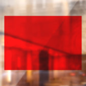 40x28赤い半窓がガラス澄んデコにしがみつく ウィンドウサイン (シート2)