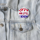 40years古い誕生日のデザイン 缶バッジ (インサイチュ)