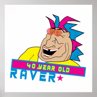 40yraverポスター ポスター