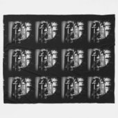 41リンカーンのリムジン フリースブランケット (正面(横))