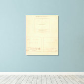 41人口の要素1900 キャンバスプリント (インサイチュ (ウッドフロア))