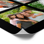 41周年記念 フォトコラージュ オーダーメイド テキストとカラー ポスター (角)